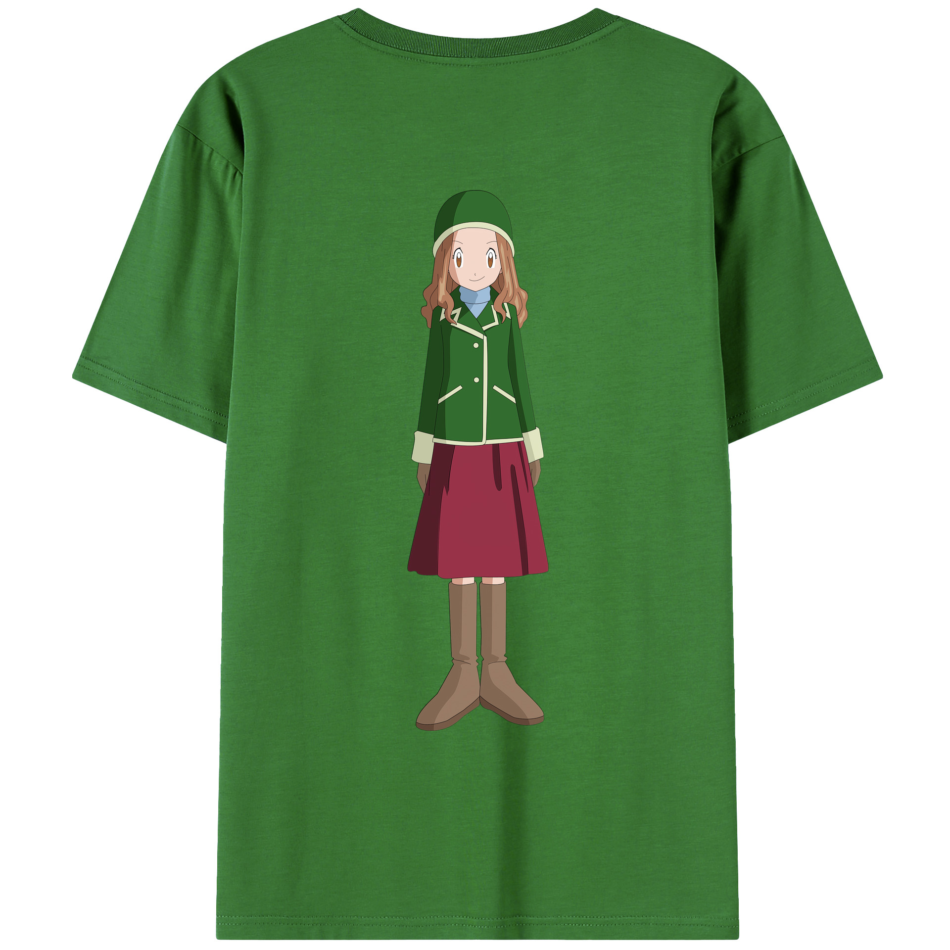 （画像用） Digimon デジタルモンスター/デジモン レディース半袖Tシャツ(バックプリント)